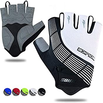 【中古】【輸入品・未使用】Souke スポーツ サイクリング バイクグローブ パッド入り ハーフフィンガー 自転車グローブ 衝撃吸収 滑り止め 通気性 MTB ロードバイクグローブ 16,311円