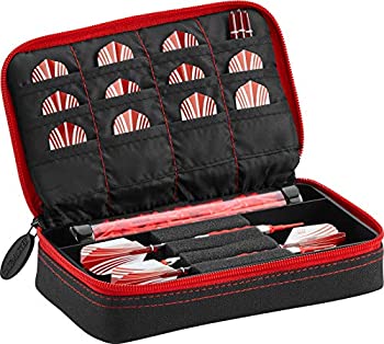 【中古】【インポート品・未当て嵌める】Casemaster Plazma ダーツ入れもの ソフトスチールチップダーツ用 ダーツ3個納める 熱電子管と衣嚢内蔵 飛行、手当て、立て坑、人間アイテ