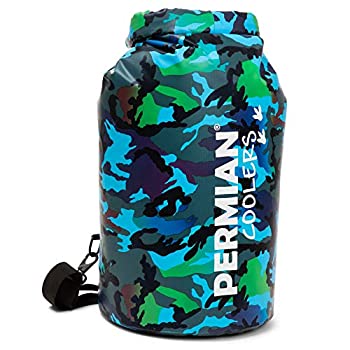 【中古】【輸入品・未使用】PERMIAN ポータブルクーラーバッグ ロールトップ カモフラージュ 断熱 15L 折りたたみ可能 防水ドライバッグ ハンティング\u0026釣り クーラーバック