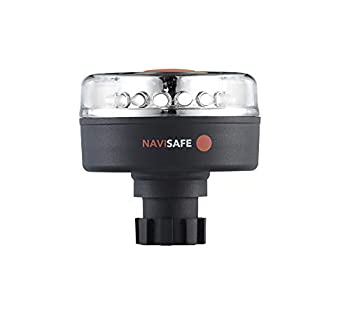 【中古】【輸入品・未使用】NAVISAFE Navilight オールホワイト 5モード360° 2NM Naviboltベース付き
