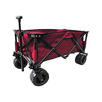 【中古】【輸入品・未使用】SANPERCY キャリーワゴン 運動会 アウトドア キャンプ 大容量 アウトドア用キャリーカート キャリーカート アウトドアワゴン 折りたたみ [並行輸｜ムジカ＆フェリーチェ店 14,482円