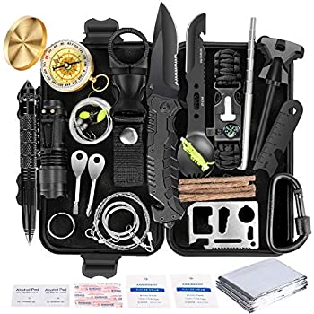 【中古】【輸入品・未使用】Survival Kit 35 in 1%カンマ% First Aid Kit%カンマ% Survival Gear%カンマ% Survival Tool Gifts for Men Boyfriend Him Husband Camping%カンマ% Hiking%カ|ムジカ&フェリーチェ店