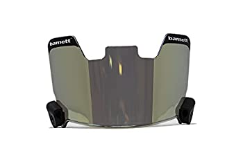 【中古】【輸入品・未使用】Barnett フットボール アイシールドバイザー レボゴールド アイシールド