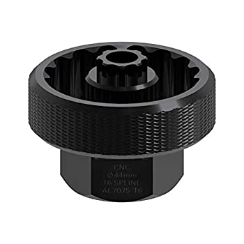 【中古】【輸入品・未使用】LEZYNE CNC 合金 ボトムブラケット 自転車ツール 16ノッチ 44mm
