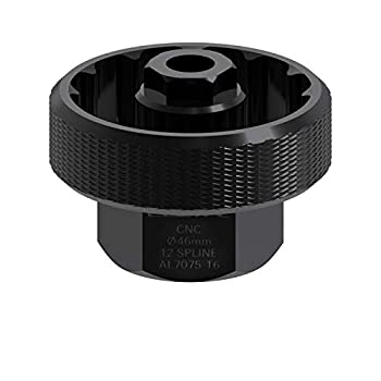 【中古】【輸入品・未使用】LEZYNE CNC 合金 ボトムブラケット 自転車ツール 12ノッチ 46mm