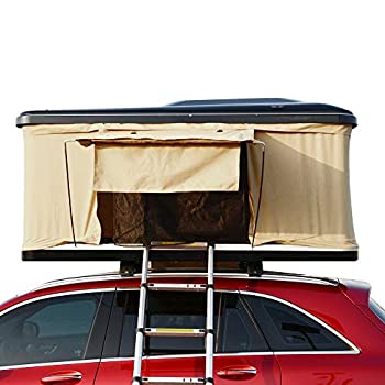 【中古】【輸入品・未使用】雑貨の国のアリス ルーフテント 車上テント カールーフテント キャンピング 車上泊 はしご付き (ブラック) [並行輸入品]