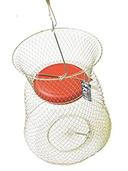 【中古】【インポート品・未当て嵌める】KUFA Sports フローティングジンクメッキスチールワイヤーフィッシュバスケット アイスクリームソーダ付き添い人 L大きさ (15in x 20in) 赤いこと 青写真電話番号: