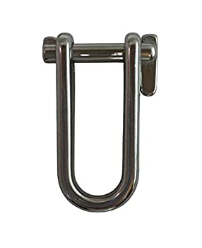 【中古】【輸入品・未使用】ステンレススチール 316 キーピンシャックル 6mm (1/4インチ) マリングレード。