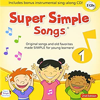 【中古】【輸入品・未使用】スーパーシンプルラーニング(Super Simple Learning) スーパーシンプルソングス 1 第2版 CD 2枚セット 子ども えいご｜ムジカ＆フェリーチェ店