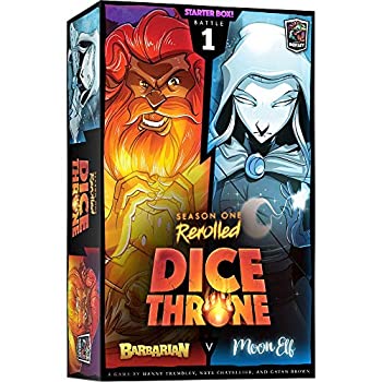 【中古】【輸入品・未使用】Roxley Games Dice Throne S1 Rerolled Box 1 Barbarian v Moon Elf (ROX636)｜ムジカ＆フェリーチェ店