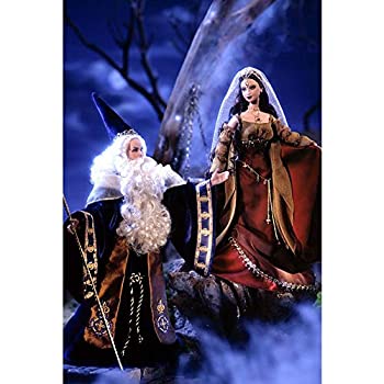 【中古】【インポート品・未当て嵌める】バービーBarbie Magic \u0026 Mystery Collection; Merlin and Morgan le Fay Doll Set  インポート品27287