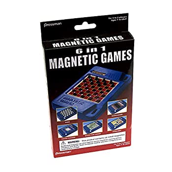 【中古】【輸入品・未使用】6 in 1 Travel Magnetic Games [並行輸入品]
