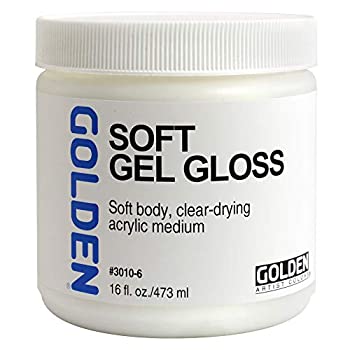 【中古】【輸入品・未使用】Golden Acrylic Gels Soft Gel Gloss 473ml｜ムジカ＆フェリーチェ店