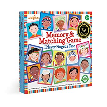 【中古】【輸入品・未使用】eeBoo I Never Forget a Face Matching Game