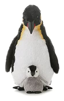 Aurora World オーロラワールド 皇帝ペンギンの親子ぬいぐるみ 約30cm 並行輸入品 完全送料無料