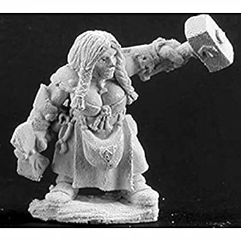 【中古】【輸入品・未使用】[リーパー]Reaper Miniatures Magda Mintsilver%ｶﾝﾏ% Female DDark Heaven Unpainted Metal 02978 [並行輸入品]