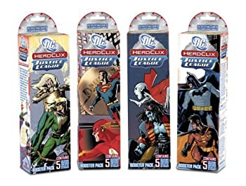【中古】【輸入品・未使用】DC HeroClix: Justice League Booster Pack (5 Clix) [並行輸入品]｜ムジカ＆フェリーチェ店