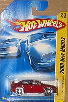【中古】【輸入品・未使用】Hot Wheels 2008 023 23 New Models Red 2008 Lancer Evolution 1:64 Scale|ムジカ&フェリーチェ店