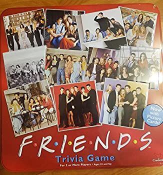 【中古】【輸入品・未使用】Friends Trivia Game with Picture Cards; in a Collectible Red Tin｜ムジカ＆フェリーチェ店