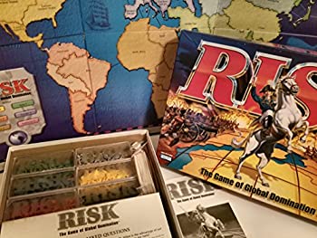 【中古】【輸入品・未使用】Risk 1998 Board Game With Army shaped Pieces by Parker Brothers