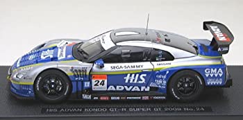 【中古】【輸入品・未使用】エムエムピー 1/43 HIS アドバン コンドー GT-R 2009 #24(44175) 完成品|ムジカ&フェリーチェ店
