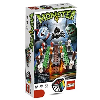 【中古】【インポート品・未当てはめる】LEGO Monster 4 Game (3837) レゴゲーム 異類異形４力くらべ 日本語訳の置き目付き添い人