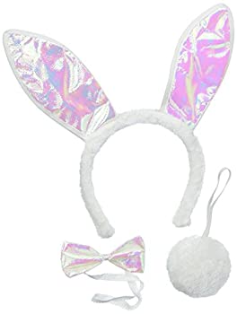 【中古】【輸入品・未使用】[コンストラクティグプレイシング]Constructive Playthings Rabbit Costume Accessory Set by HB-BUNNYTAILSET [並行輸入品]