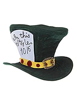 【中古】【輸入品・未使用】Alice In Wonderland - Classic Mad Hatter Hat 不思議の国のアリス-クラシックマッドハッター帽子♪ハロウィン♪サイズ：One Size｜ムジカ＆フェリーチェ店