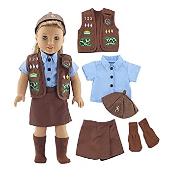 【中古】【インポート品・未当て嵌める】[エミリーローズドールクロス]Emily Rose Doll Clothes 18 Inch Doll Clothes Like Brownie Club Outfit | Fits 18 American Dolls | Giftboxed!