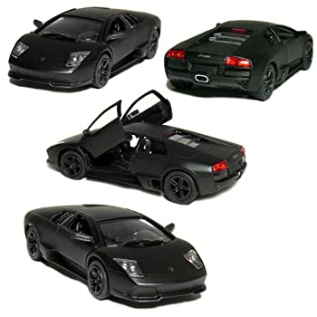 【中古】【輸入品・未使用】5 Die-cast Metal Primer Black Lamborghini Murcielago LP640 (Race Version)1/36 Scale%ｶﾝﾏ% Pull Back n Go Action. by Small Car