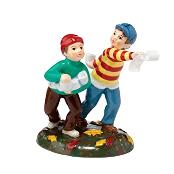 【中古】【輸入品・未使用】Department 56 Halloween Snow Village Two-Ply Fun [並行輸入品]｜ムジカ＆フェリーチェ店