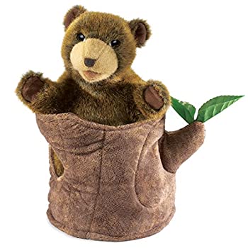 【中古】【輸入品・未使用】Bear in Tree Stump Puppet|ムジカ&フェリーチェ店