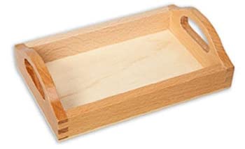 【中古】【輸入品・未使用】[アメイジングチャイルド]Amazing Child Montessori Mini Quality Beech Wooden Tray 4669241 [並行輸入品]｜ムジカ＆フェリーチェ店