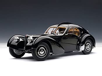 【中古】【輸入品・未使用】ダイキャストカー 1938 ブガッティ アトランティック 57SC ブラック Disc Wheels 1/18 (並行輸入品)|ムジカ&フェリーチェ店