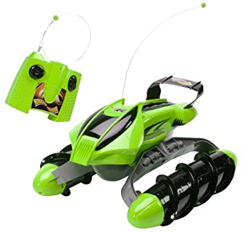 【中古】【輸入品・未使用】Hot Wheels 水陸両用 どんな地形でも走るラジコン ツイスター （グリーン） 並行輸入｜ムジカ＆フェリーチェ店