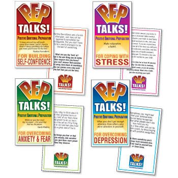 【中古】【輸入品・未使用】PEP Talks Cards%ｶﾝﾏ% Set of 4 by Wellness Reproductions & Publishing