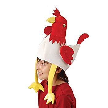 【中古】【輸入品・未使用】[US トイ]US Toy Deluxe Stuffed Plush Chicken Rooster Hat Costume Party Cap UTH530 [並行輸入品]｜ムジカ＆フェリーチェ店