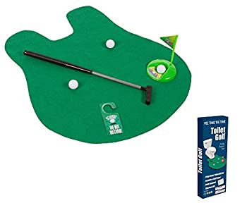 【中古】【輸入品・未使用】[EZドリンカー]EZ DRINKER Toilet Golf Putter Practice in the Bathroom Toy with this Potty Putter TOILET-GOLF [並行輸入品]｜ムジカ＆フェリーチェ店