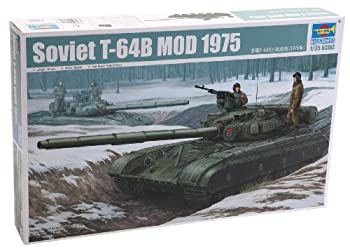 【中古】【輸入品・未使用】トランペッター 1/35 ソビエト軍 T-64 主力戦車 Mod.1975 プラモデル|ムジカ&フェリーチェ店