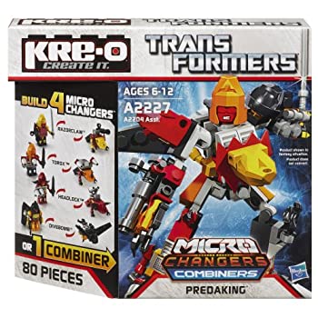【中古】【輸入品・未使用】トランスフォーマー KRE-O マイクロ チェンジャー コンバイナー プレダキング [おもちゃ＆ホビー]｜ムジカ＆フェリーチェ店