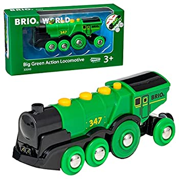 【中古】【輸入品・未使用】BRIO WORLD ビッググリーンアクション機関車 33593 [並行輸入品]｜ムジカ＆フェリーチェ店