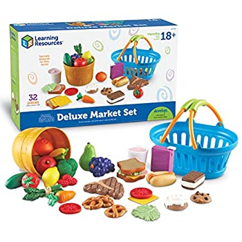 【中古】【輸入品・未使用】Games Kids - Learning Resources New Sprouts Deluxe Market Set Toys New LER9725|ムジカ&フェリーチェ店