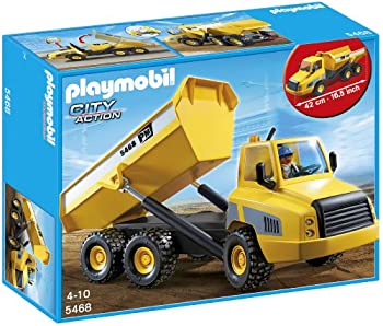 【中古】【輸入品・未使用】PLAYMOBIL (プレイモービル) Industrial Dump Truck(並行輸入品)