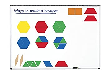 【中古】【輸入品・未使用】ラーニング リソーシズ(Learning Resources) 算数教材 巨大図形 マグネット式 LER 9863|ムジカ&フェリーチェ店