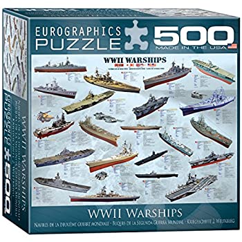 【中古】【輸入品・未使用】World War II Warships パズル 500ピース