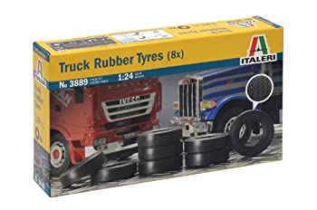 【中古】【輸入品・未使用】イタレリ 1/24 トラック用ゴムタイヤセット(8本) IT3889｜ムジカ＆フェリーチェ店