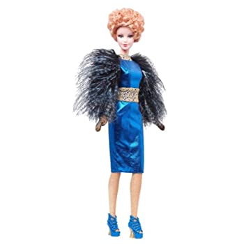 【中古】【輸入品・未使用】Barbie バービーコレクターザハンガーゲーム Catching Fire Effie Trinket 人形 並行輸入品｜ムジカ＆フェリーチェ店