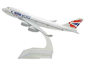 【中古】【輸入品・未使用】1:400 16cm Boeing B747-400 British Airways Metal Aeroplane Model Plane Toy Plane Model｜ムジカ＆フェリーチェ店