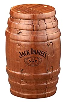 【中古】【輸入品・未使用】Jack Daniel's Real Wooden Barrel Puzzle 9pc (Jack Daniel's Tennessee Whiskey Bottle)%ｶﾝﾏ% Gift Boxed%ｶﾝﾏ% Exclusive Product