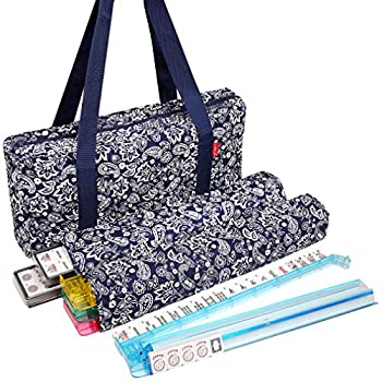 【中古】【輸入品・未使用】[アメリカンホールセール]American-Wholesaler Inc. NEW! American Mahjong Set by Linda Li? 166 White Tiles%ｶﾝﾏ% 4 AllInOne Rack/Pushers%ｶﾝ｜ムジカ＆フェリーチェ店